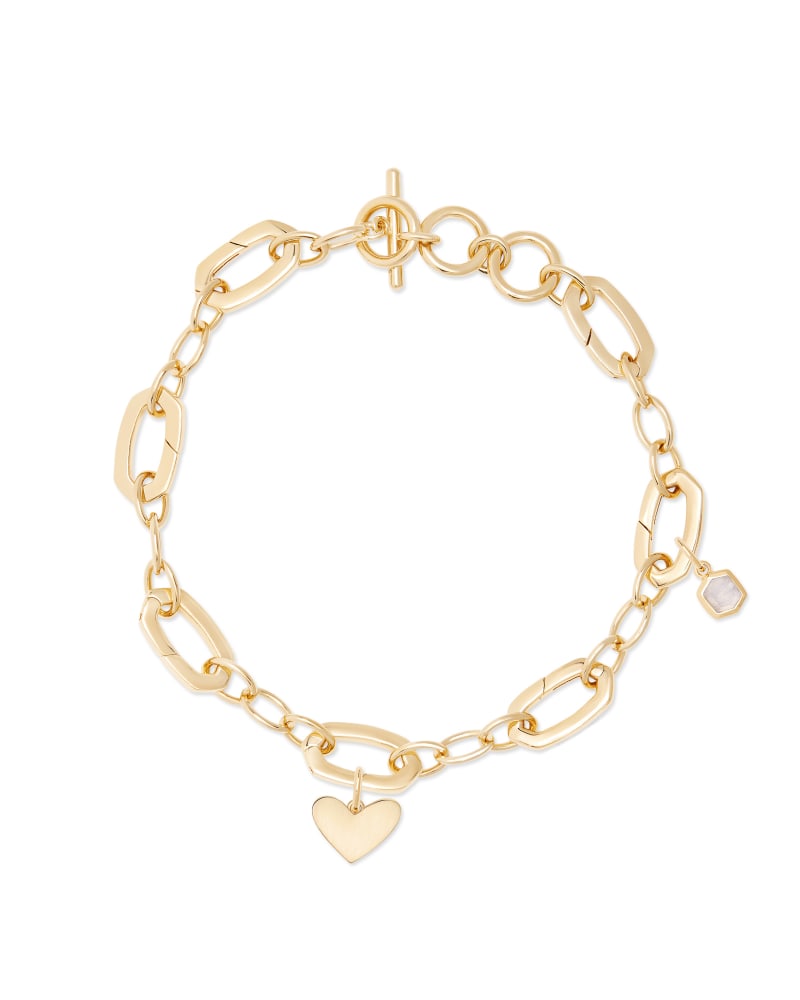 Collectors Charm Bracelet Set in 18k Gold Vermeil image number 0